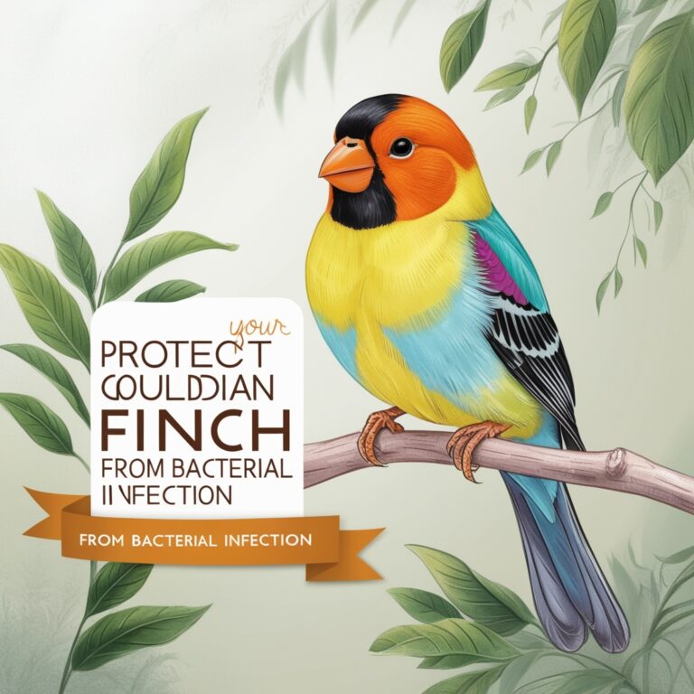 Protect Your Gouldian Finch From Bacterial Infection